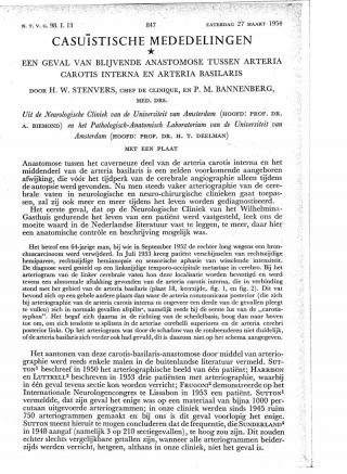 Eerste pagina van het artikel zoals het is gepubliceerd in het tijdschrift