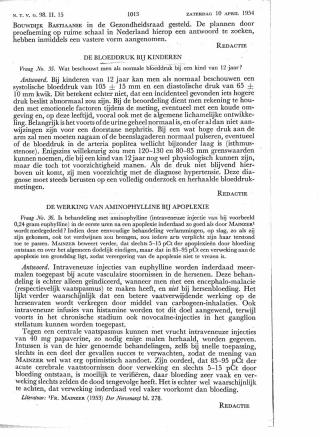 Eerste pagina van het artikel zoals het is gepubliceerd in het tijdschrift