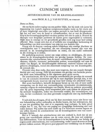 Eerste pagina van het artikel zoals het is gepubliceerd in het tijdschrift