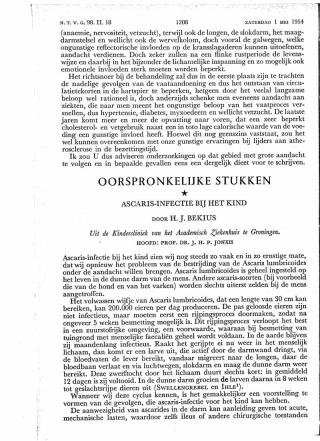 Eerste pagina van het artikel zoals het is gepubliceerd in het tijdschrift