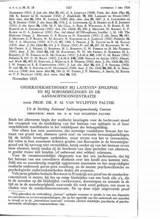 Eerste pagina van het artikel zoals het is gepubliceerd in het tijdschrift