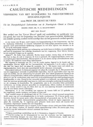 Eerste pagina van het artikel zoals het is gepubliceerd in het tijdschrift