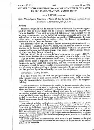 Eerste pagina van het artikel zoals het is gepubliceerd in het tijdschrift