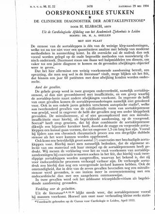 Eerste pagina van het artikel zoals het is gepubliceerd in het tijdschrift