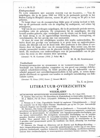 Eerste pagina van het artikel zoals het is gepubliceerd in het tijdschrift