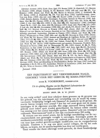 Eerste pagina van het artikel zoals het is gepubliceerd in het tijdschrift