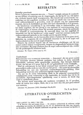 Eerste pagina van het artikel zoals het is gepubliceerd in het tijdschrift