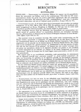 Eerste pagina van het artikel zoals het is gepubliceerd in het tijdschrift