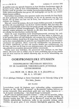 Eerste pagina van het artikel zoals het is gepubliceerd in het tijdschrift