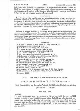 Eerste pagina van het artikel zoals het is gepubliceerd in het tijdschrift