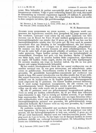 Eerste pagina van het artikel zoals het is gepubliceerd in het tijdschrift