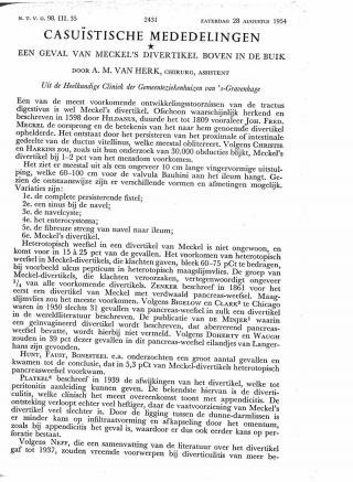 Eerste pagina van het artikel zoals het is gepubliceerd in het tijdschrift