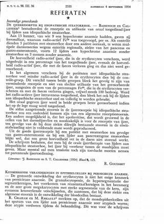 Eerste pagina van het artikel zoals het is gepubliceerd in het tijdschrift