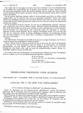 Eerste pagina van het artikel zoals het is gepubliceerd in het tijdschrift