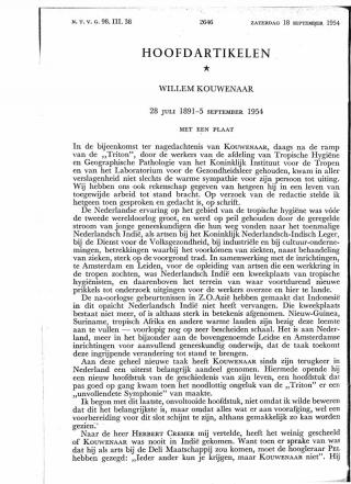 Eerste pagina van het artikel zoals het is gepubliceerd in het tijdschrift