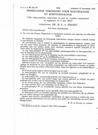 Eerste pagina van het artikel zoals het is gepubliceerd in het tijdschrift