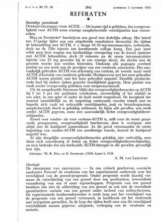 Eerste pagina van het artikel zoals het is gepubliceerd in het tijdschrift