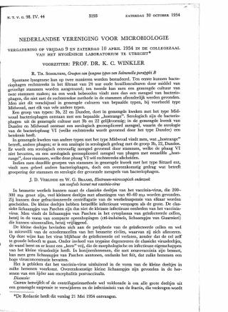 Eerste pagina van het artikel zoals het is gepubliceerd in het tijdschrift