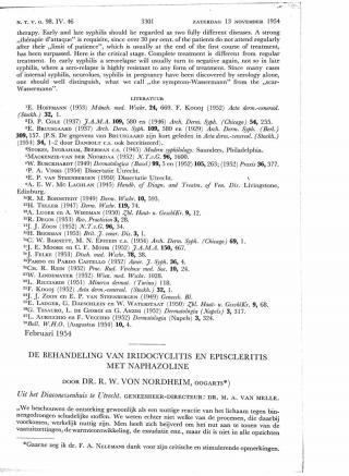 Eerste pagina van het artikel zoals het is gepubliceerd in het tijdschrift