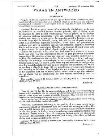 Eerste pagina van het artikel zoals het is gepubliceerd in het tijdschrift