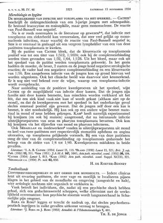 Eerste pagina van het artikel zoals het is gepubliceerd in het tijdschrift