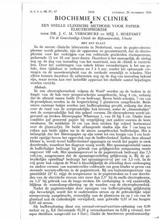 Eerste pagina van het artikel zoals het is gepubliceerd in het tijdschrift