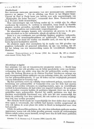 Eerste pagina van het artikel zoals het is gepubliceerd in het tijdschrift