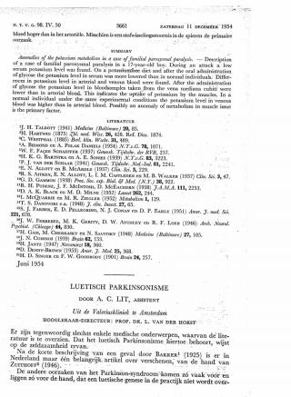 Eerste pagina van het artikel zoals het is gepubliceerd in het tijdschrift