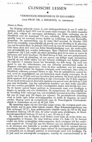 Eerste pagina van het artikel zoals het is gepubliceerd in het tijdschrift