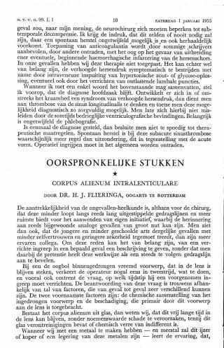 Eerste pagina van het artikel zoals het is gepubliceerd in het tijdschrift