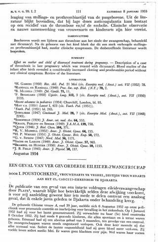 Eerste pagina van het artikel zoals het is gepubliceerd in het tijdschrift