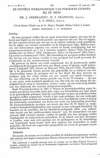 Eerste pagina van het artikel zoals het is gepubliceerd in het tijdschrift