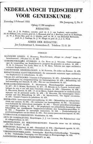 Eerste pagina van het artikel zoals het is gepubliceerd in het tijdschrift