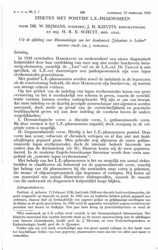 Eerste pagina van het artikel zoals het is gepubliceerd in het tijdschrift