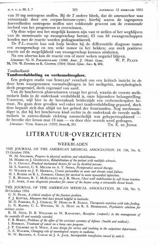 Eerste pagina van het artikel zoals het is gepubliceerd in het tijdschrift