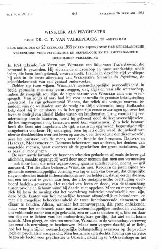 Eerste pagina van het artikel zoals het is gepubliceerd in het tijdschrift