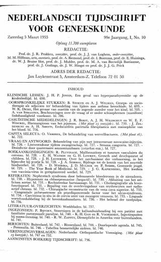 Eerste pagina van het artikel zoals het is gepubliceerd in het tijdschrift