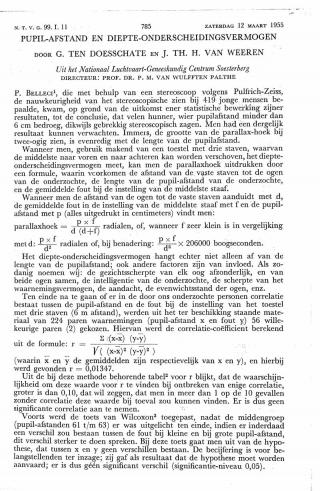 Eerste pagina van het artikel zoals het is gepubliceerd in het tijdschrift