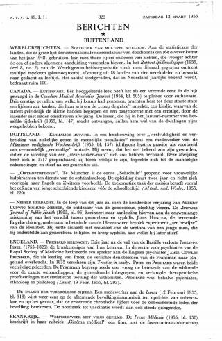 Eerste pagina van het artikel zoals het is gepubliceerd in het tijdschrift