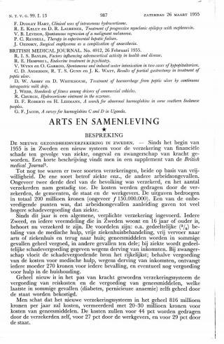 Eerste pagina van het artikel zoals het is gepubliceerd in het tijdschrift