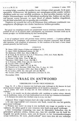 Eerste pagina van het artikel zoals het is gepubliceerd in het tijdschrift