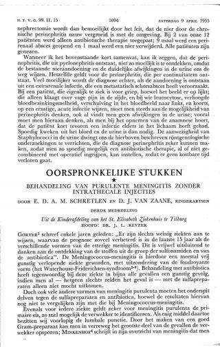 Eerste pagina van het artikel zoals het is gepubliceerd in het tijdschrift