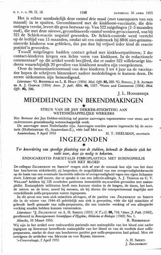 Eerste pagina van het artikel zoals het is gepubliceerd in het tijdschrift