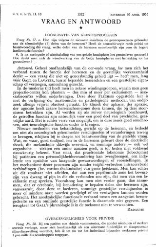 Eerste pagina van het artikel zoals het is gepubliceerd in het tijdschrift