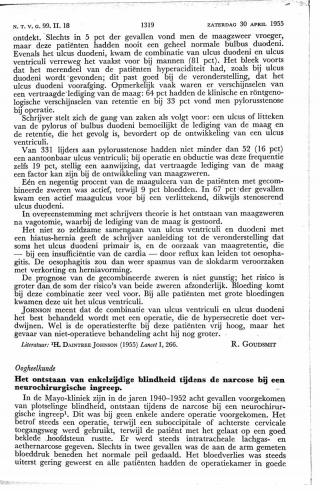 Eerste pagina van het artikel zoals het is gepubliceerd in het tijdschrift