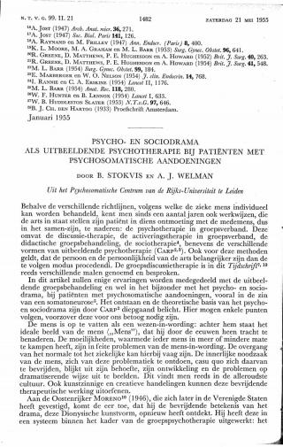 Eerste pagina van het artikel zoals het is gepubliceerd in het tijdschrift