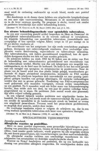 Eerste pagina van het artikel zoals het is gepubliceerd in het tijdschrift