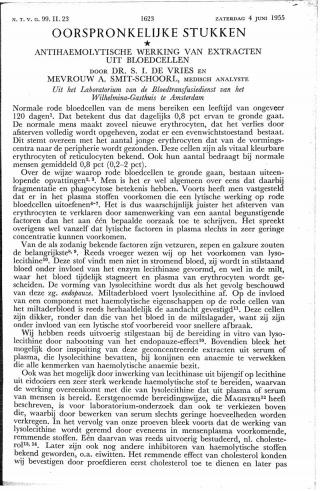 Eerste pagina van het artikel zoals het is gepubliceerd in het tijdschrift