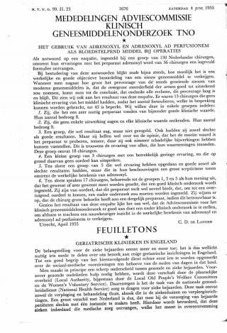 Eerste pagina van het artikel zoals het is gepubliceerd in het tijdschrift