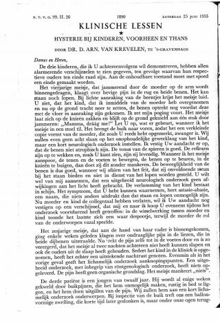 Eerste pagina van het artikel zoals het is gepubliceerd in het tijdschrift